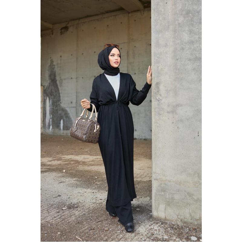 Fit Hırka Siyah 