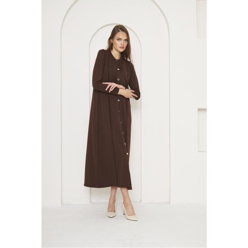 K23-5005 TURIN CARDIGAN BROWN