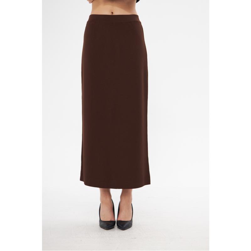 PENCIL SKIRT BROWN