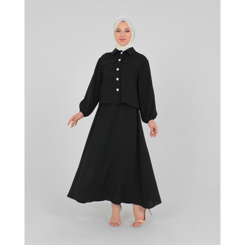 L23-2536 KREP TAKIM SİYAH
