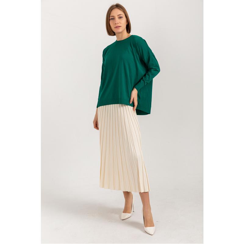 Soğuk İp Merserize Kore Oversize Takım Benetton