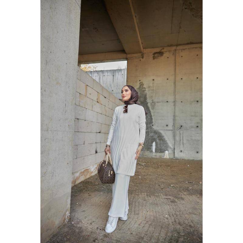 Mercerized Meltem Tunic Cream