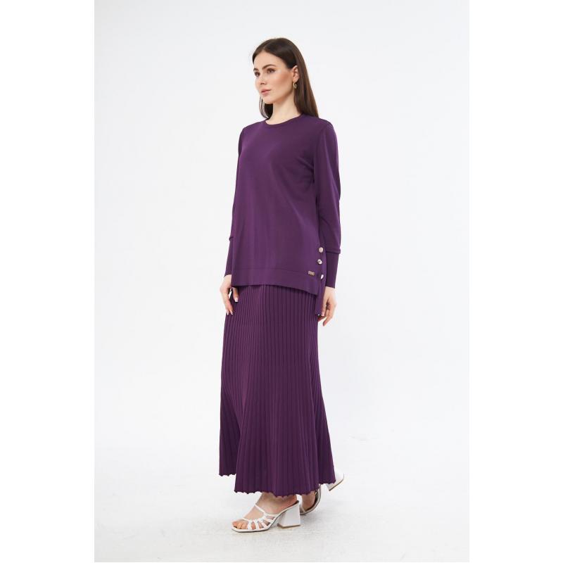 RAYON COLD YARN MERCERIZED ASMIN SUIT PURPLE