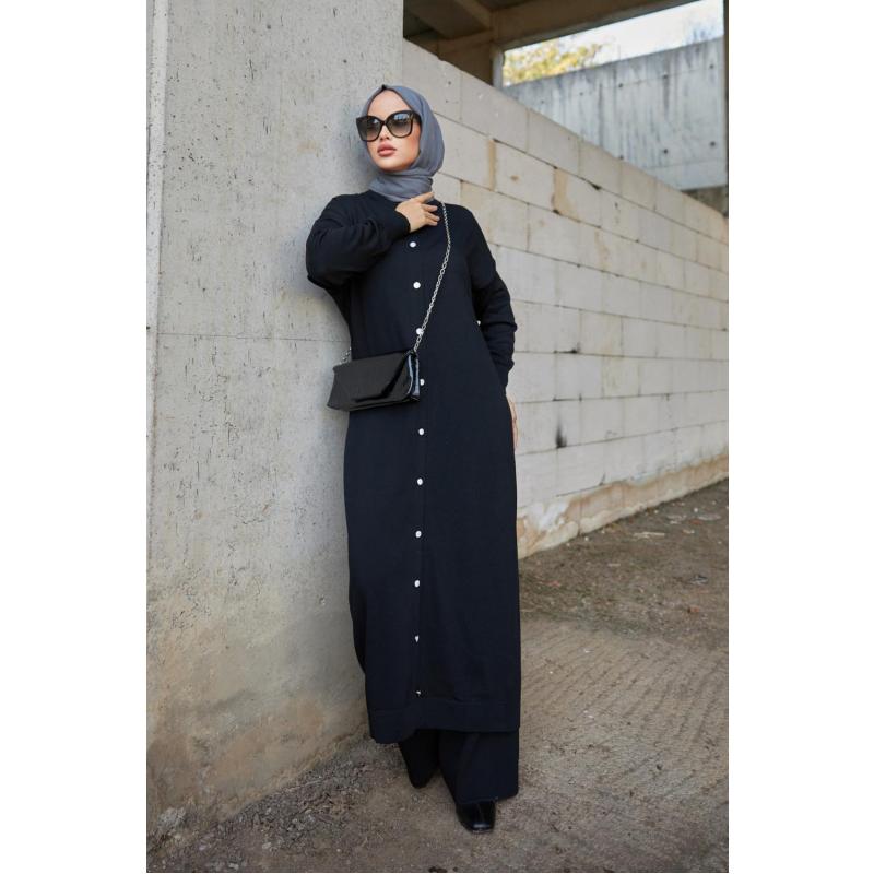 Uzun Hırka Siyah 